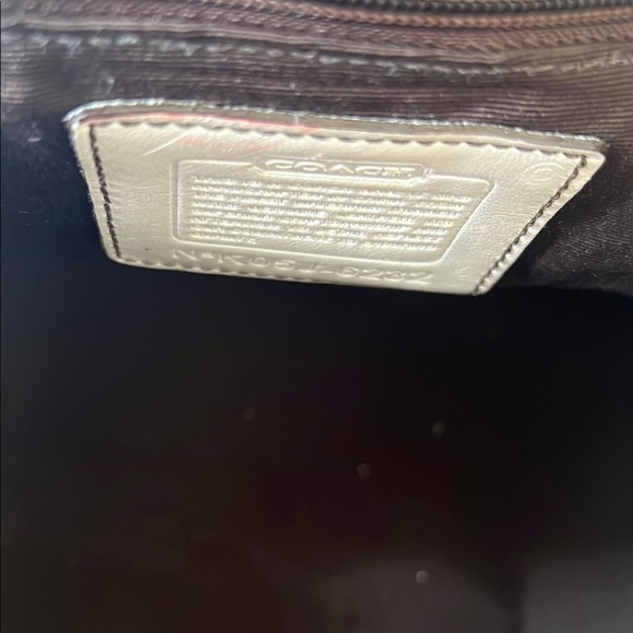 Rare!!! Coach Brown and Cream Signature Bag - Picture 9 of 10